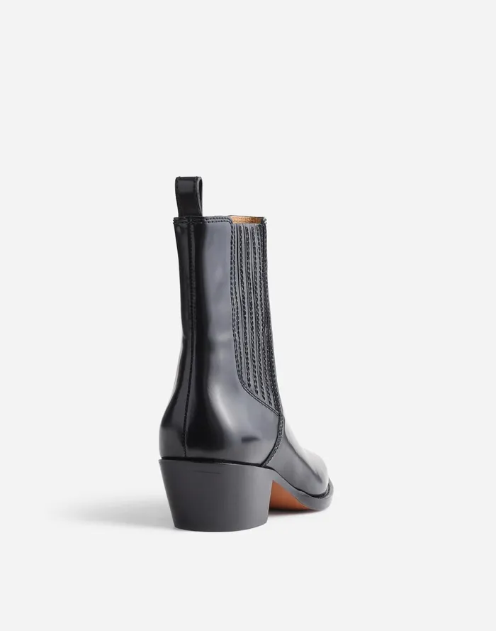 Women Boots Madewell The Ingrid Chelsea Boot True Black