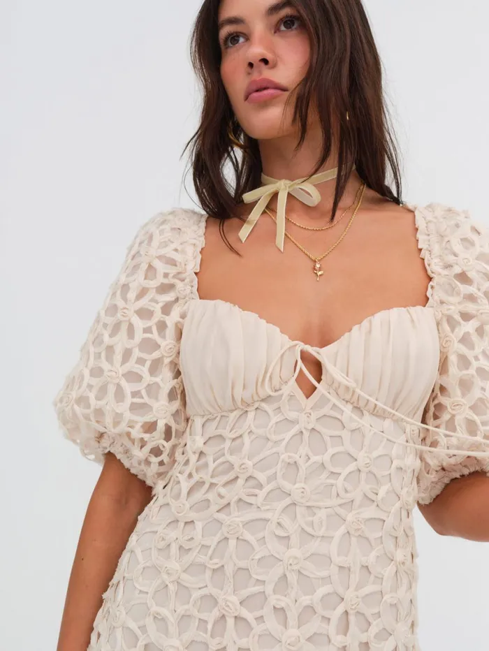 Women Brooke Midi Dress White For Love and Lemons Dresses Women Brooke Midi Dress White For Love and Lemons Dresses