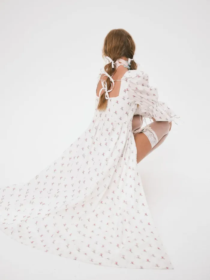 Women Carlotta Maxi Dress White For Love and Lemons Dresses