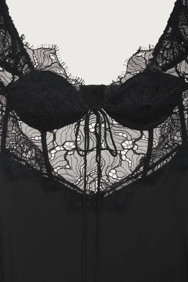 Women Casey Maxi Dress Black For Love and Lemons Dresses