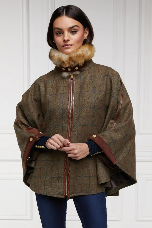 Women Chiltern Cape Glen Green Holland Cooper Tailoring