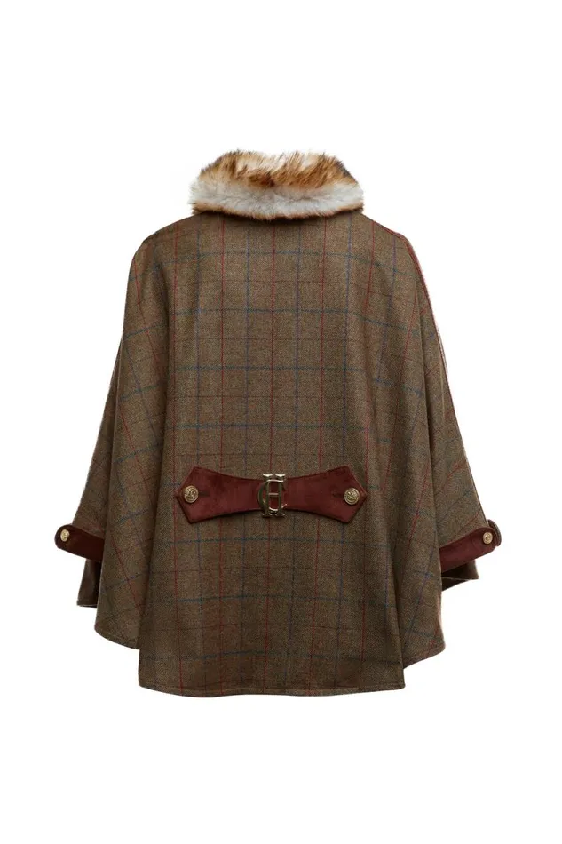 Women Chiltern Cape Glen Green Holland Cooper Tailoring