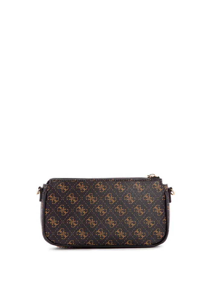 Women Crossbody GUESS Black Brown Kasinta Crossbody Bag Women Crossbody GUESS Black Brown Kasinta Crossbody Bag