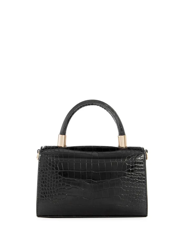 Women Crossbody GUESS Black Golden Rock Crossbody Bag Women Crossbody GUESS Black Golden Rock Crossbody Bag