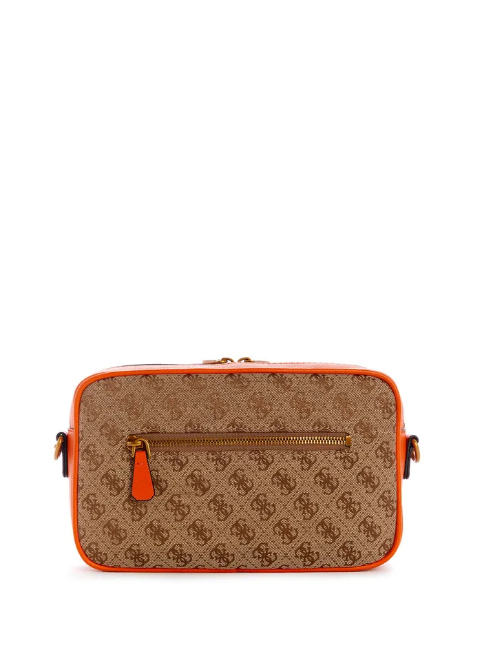 Women Crossbody GUESS Brown Orange Aviana Crossbody Camera Bag Women Crossbody GUESS Brown Orange Aviana Crossbody Camera Bag