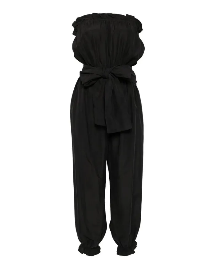 Women Cynthia Rowley Bottoms Cassis Jumpsuit Black Women Cynthia Rowley Bottoms Cassis Jumpsuit Black