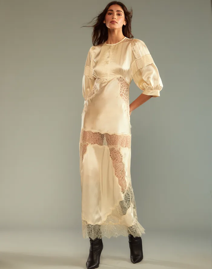 Women Cynthia Rowley Dresses Lure Lace Dress Ivory Women Cynthia Rowley Dresses Lure Lace Dress Ivory