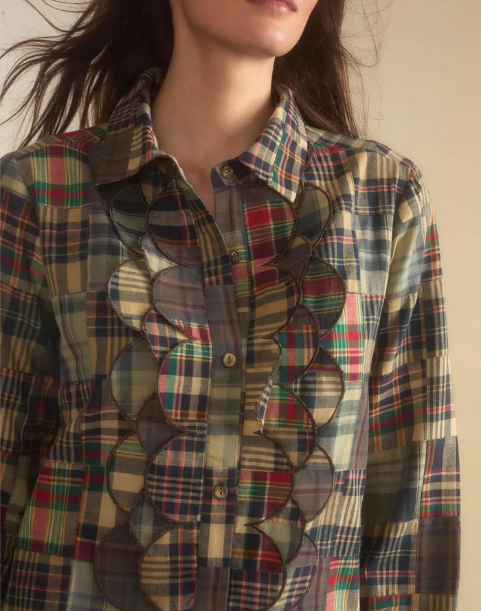 Women Cynthia Rowley Dresses Madrid Madras Tuxedo Dress Plaid Women Cynthia Rowley Dresses Madrid Madras Tuxedo Dress Plaid