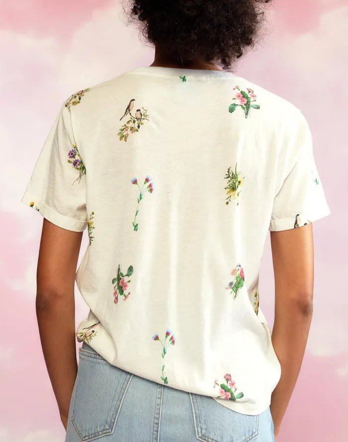 Women Cynthia Rowley Tops Everyday Tees White