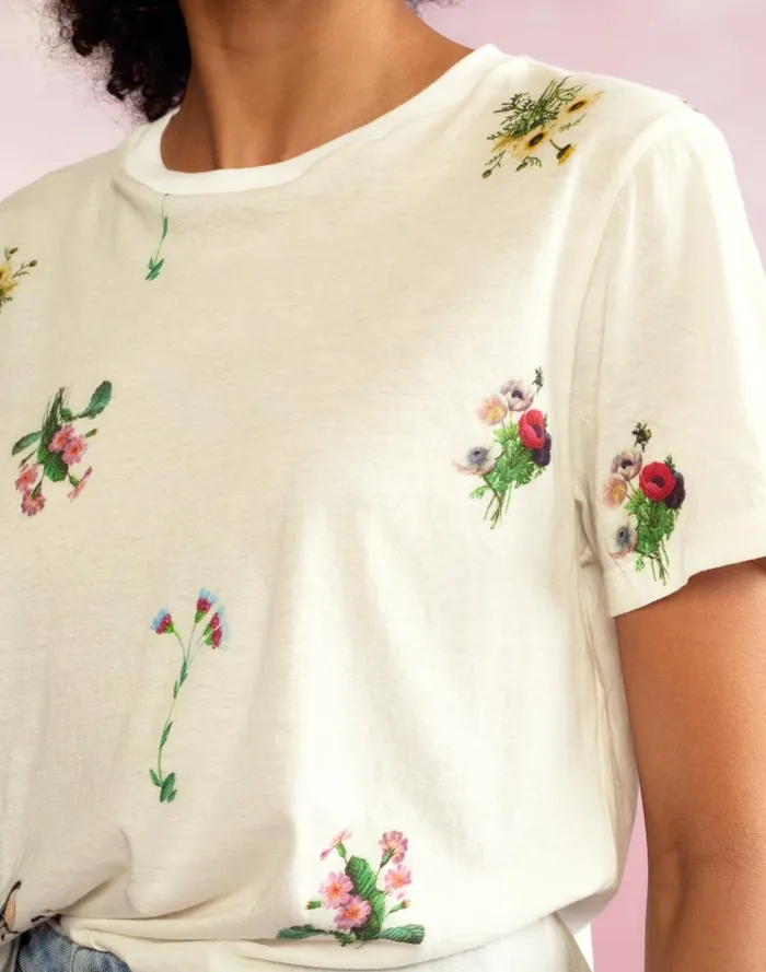 Women Cynthia Rowley Tops Everyday Tees White