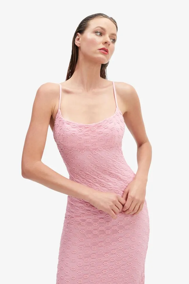 Women Day To Night Dresses Bardot Adoni Mesh Midi Dress In Lili Pink Lili Pink Women Day To Night Dresses Bardot Adoni Mesh Midi Dress In Lili Pink Lili Pink