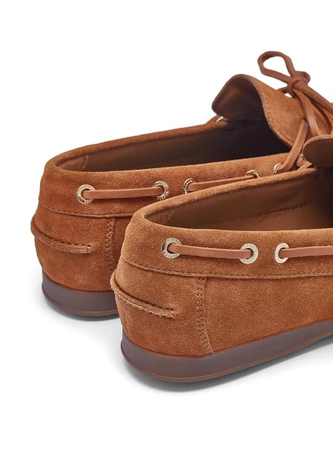 Women Deck Shoe Tan Holland Cooper Loafers Women Deck Shoe Tan Holland Cooper Loafers