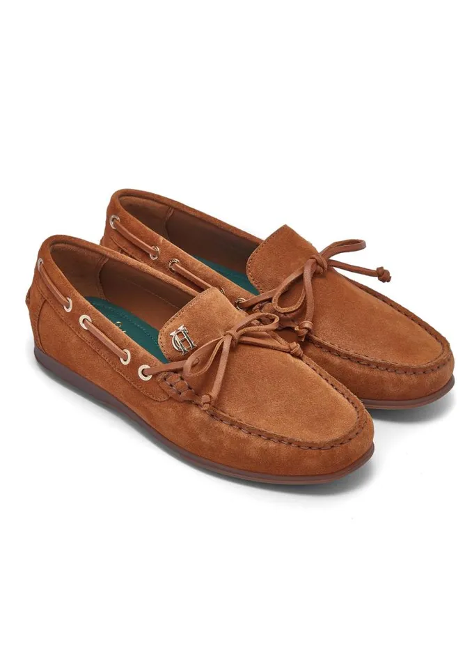 Women Deck Shoe Tan Holland Cooper Loafers Women Deck Shoe Tan Holland Cooper Loafers