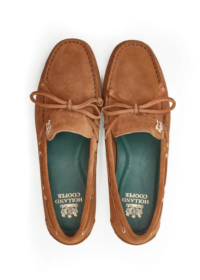 Women Deck Shoe Tan Holland Cooper Loafers Women Deck Shoe Tan Holland Cooper Loafers