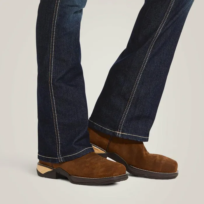 Women Denim Ariat Rebar MR DuraStretch Riveter Boot Cut Jean Hallow