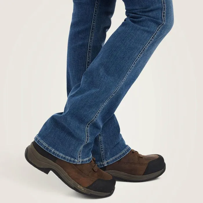 Women Denim Ariat Rebar Riveter Boot Cut Jean Malibu Women Denim Ariat Rebar Riveter Boot Cut Jean Malibu