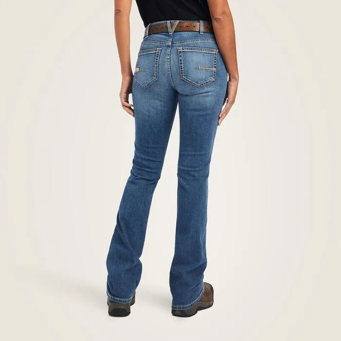 Women Denim Ariat Rebar Riveter Boot Cut Jean Malibu Women Denim Ariat Rebar Riveter Boot Cut Jean Malibu