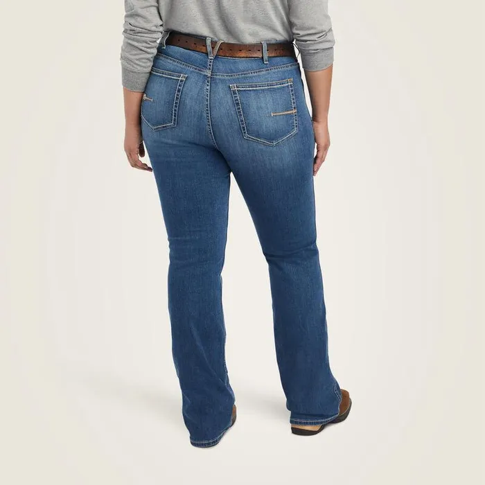 Women Denim Ariat Rebar Riveter Boot Cut Jean Malibu Women Denim Ariat Rebar Riveter Boot Cut Jean Malibu