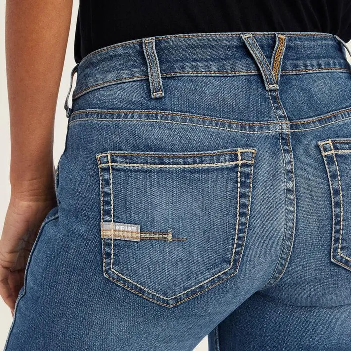 Women Denim Ariat Rebar Riveter Boot Cut Jean Malibu Women Denim Ariat Rebar Riveter Boot Cut Jean Malibu