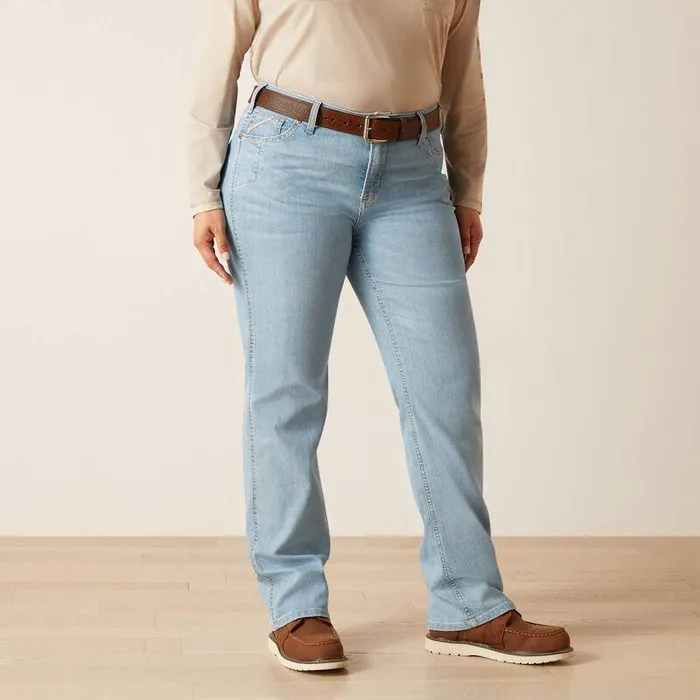 Women Denim Ariat Rebar Riveter Straight Jean Coldwater Women Denim Ariat Rebar Riveter Straight Jean Coldwater