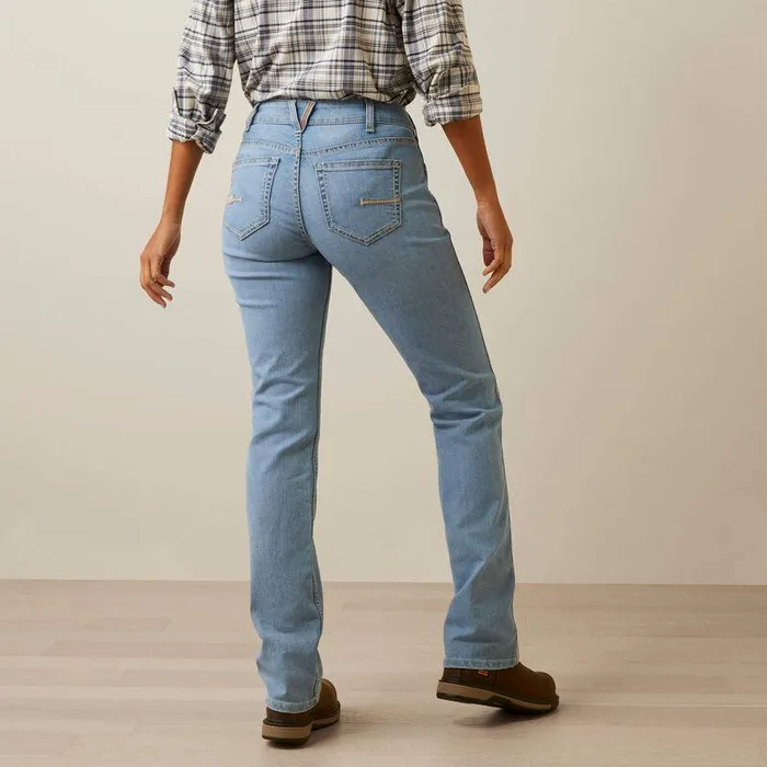 Women Denim Ariat Rebar Riveter Straight Jean Coldwater Women Denim Ariat Rebar Riveter Straight Jean Coldwater