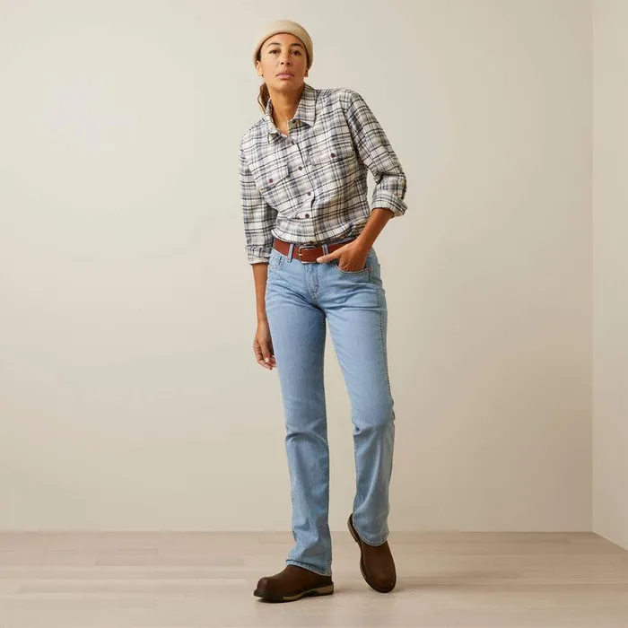 Women Denim Ariat Rebar Riveter Straight Jean Coldwater Women Denim Ariat Rebar Riveter Straight Jean Coldwater