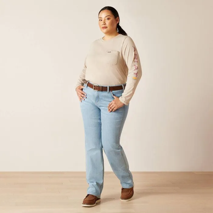 Women Denim Ariat Rebar Riveter Straight Jean Coldwater Women Denim Ariat Rebar Riveter Straight Jean Coldwater