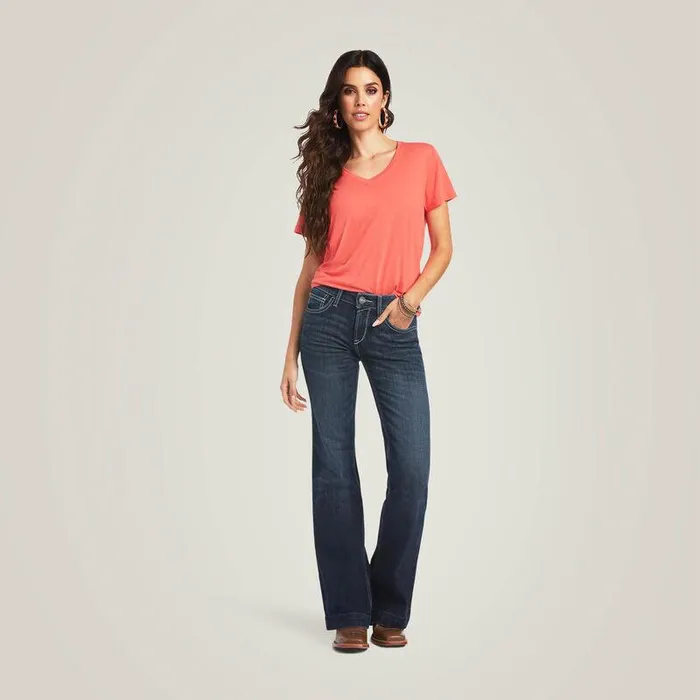 Women Denim Ariat Trouser Perfect Rise Aisha Wide Leg Jean Missouri Women Denim Ariat Trouser Perfect Rise Aisha Wide Leg Jean Missouri