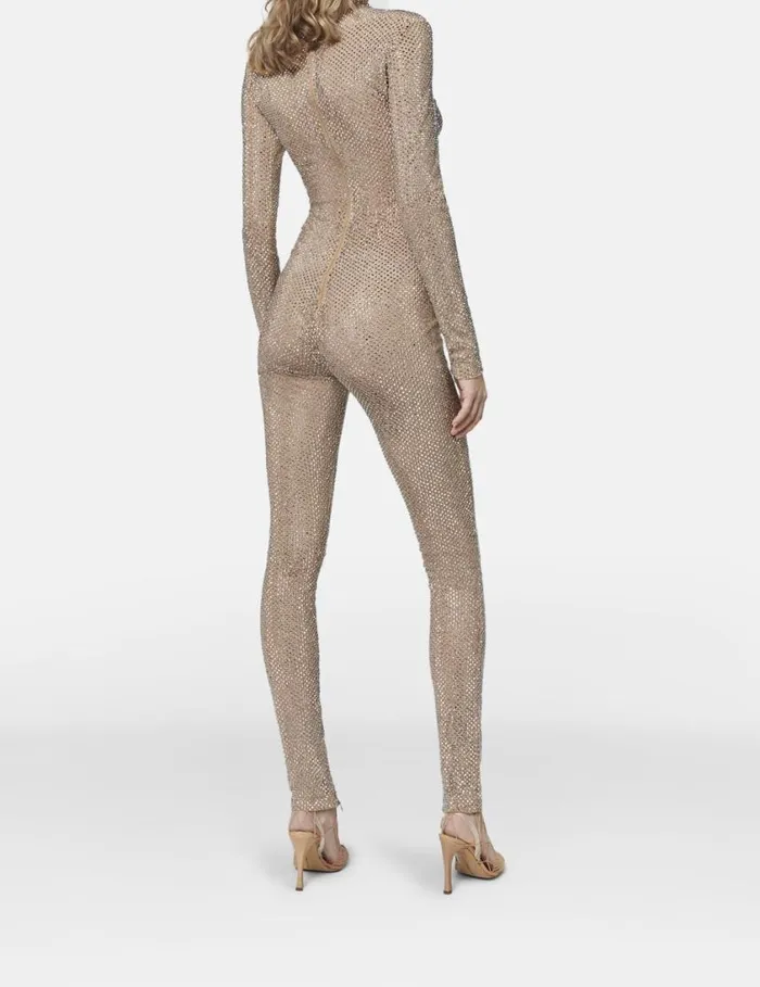 Women Diamant Lace Bodysuit Nude Stella McCartney Jumpsuits Women Diamant Lace Bodysuit Nude Stella McCartney Jumpsuits