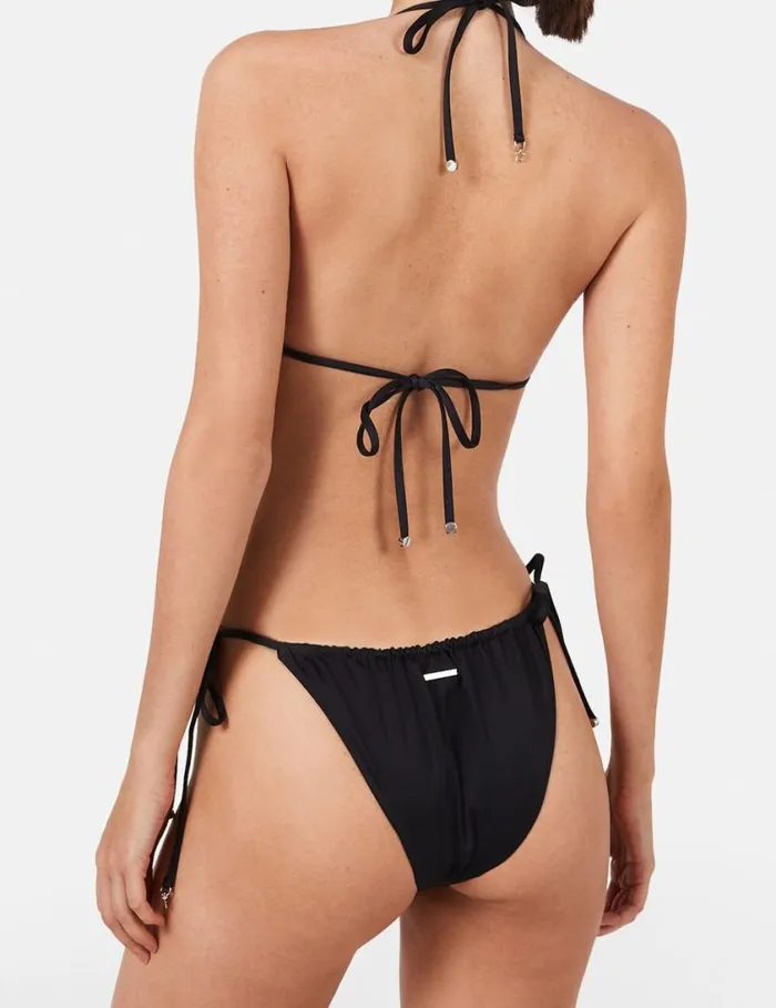 Women Diamant Star Triangle Bikini Top Black Stella McCartney Swimwear Women Diamant Star Triangle Bikini Top Black Stella McCartney Swimwear