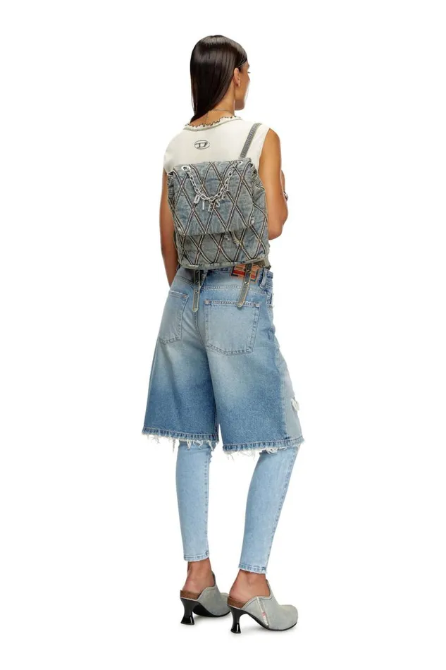 Women Diesel Charm D CHARMD BACKPACK S Blue