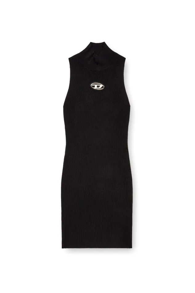 Women Diesel Dresses MONERVAX Black Women Diesel Dresses MONERVAX Black