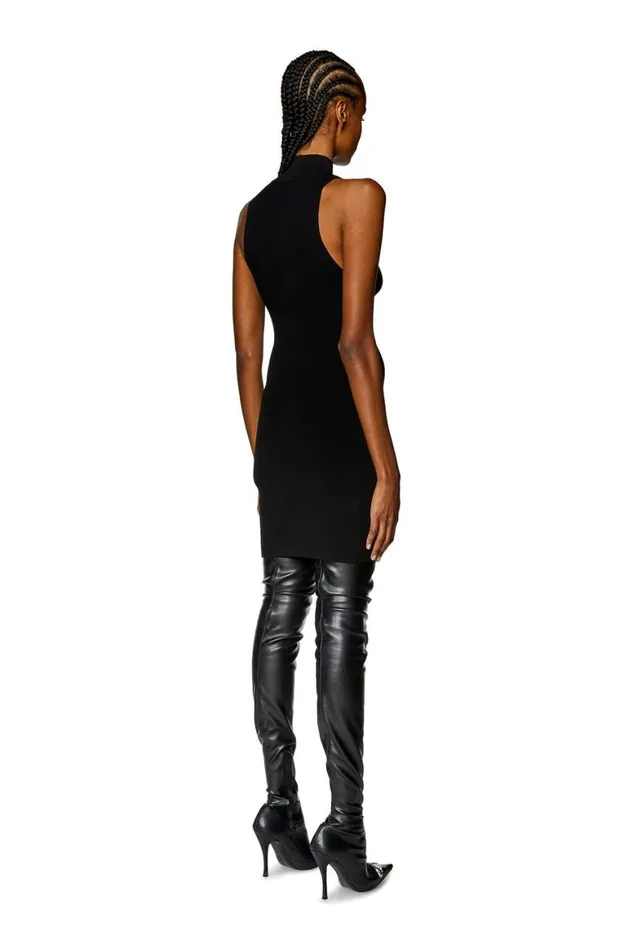 Women Diesel Dresses MONERVAX Black Women Diesel Dresses MONERVAX Black