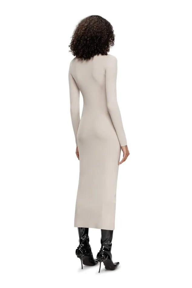 Women Diesel Dresses MZARYB Light Grey Women Diesel Dresses MZARYB Light Grey