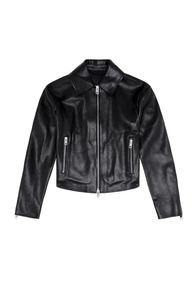 Women Diesel Jackets LMELIANW Black