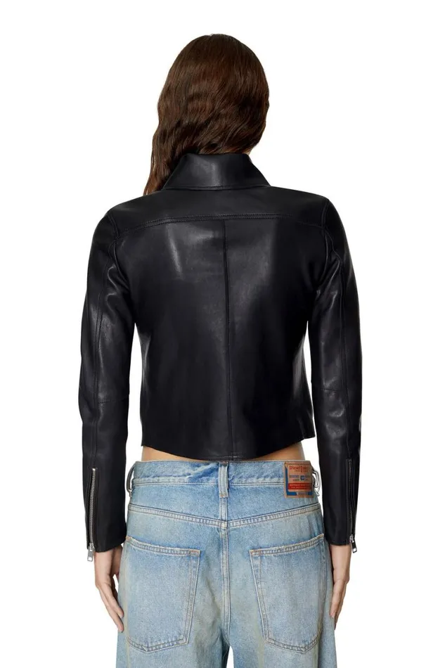 Women Diesel Jackets LMELIANW Black
