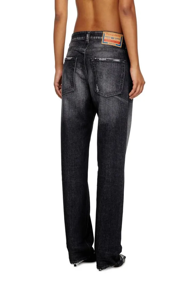 Women Diesel Jeans Regular Jeans 1988 DArk 09L50 Blackdark Grey Women Diesel Jeans Regular Jeans 1988 DArk 09L50 Blackdark Grey