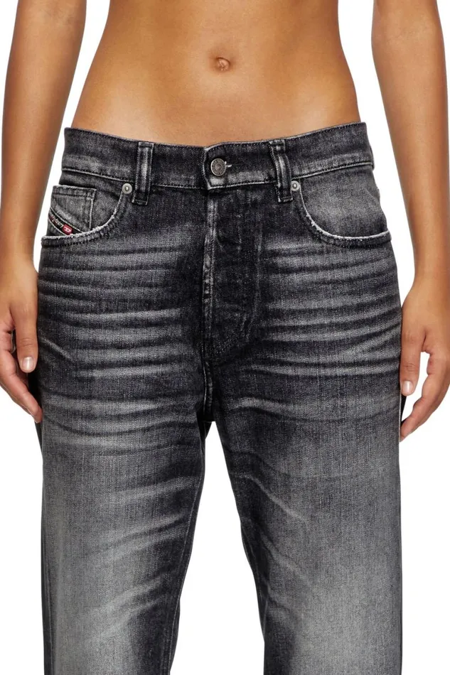 Women Diesel Jeans Regular Jeans 1988 DArk 09L50 Blackdark Grey Women Diesel Jeans Regular Jeans 1988 DArk 09L50 Blackdark Grey