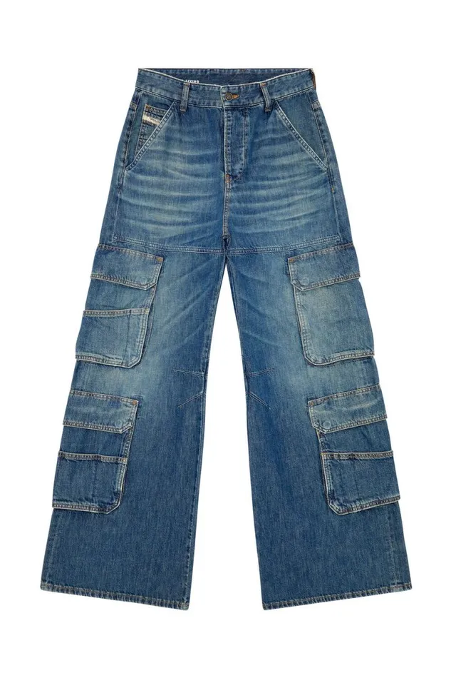 Women Diesel Jeans Relaxed Jeans 1996 DSire 0NJAN Light Blue Women Diesel Jeans Relaxed Jeans 1996 DSire 0NJAN Light Blue