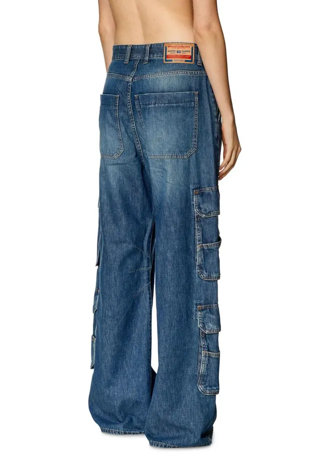 Women Diesel Jeans Relaxed Jeans 1996 DSire 0NJAN Light Blue Women Diesel Jeans Relaxed Jeans 1996 DSire 0NJAN Light Blue