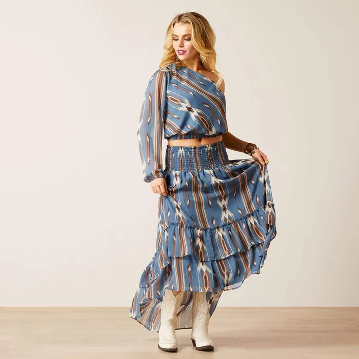 Women Dresses and Skirts Ariat Chimayo Skirt Jacobo Chimayo Print Women Dresses and Skirts Ariat Chimayo Skirt Jacobo Chimayo Print