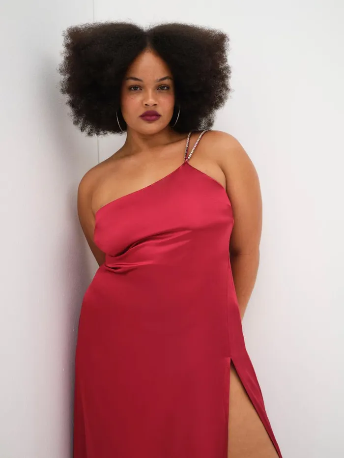 Women Elora Midi Dress Red For Love and Lemons Dresses