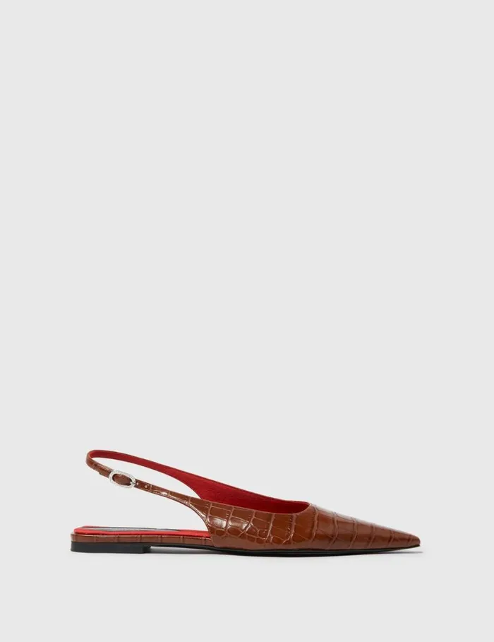 Women Elsa Slingback Flats Brown Stella McCartney Flats