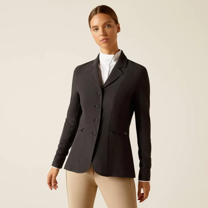 Women English Riding Ariat Artico 20 Show Coat Black