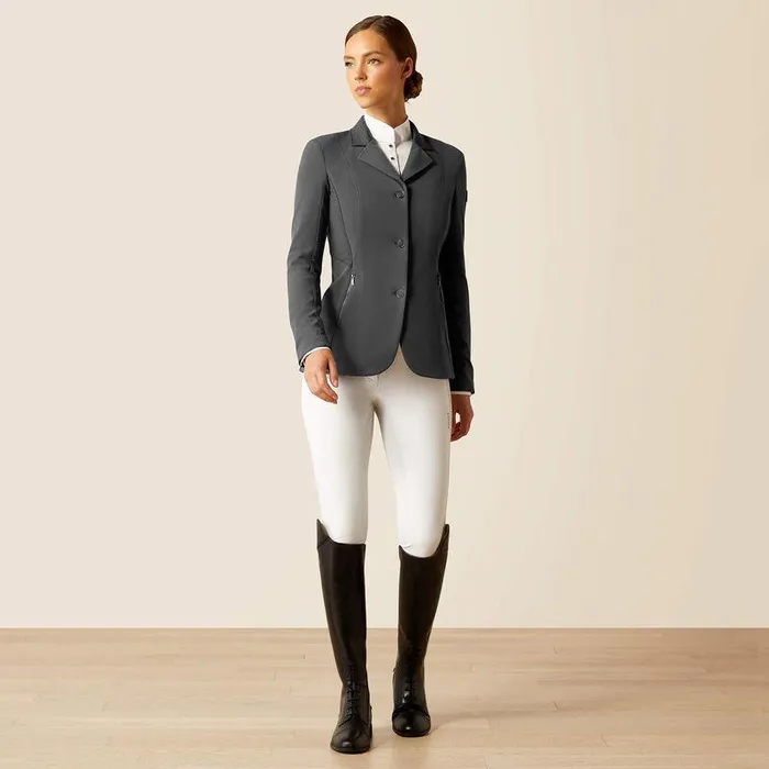 Women English Riding Ariat Galatea Bellatrix Show Coat Ebony Women English Riding Ariat Galatea Bellatrix Show Coat Ebony