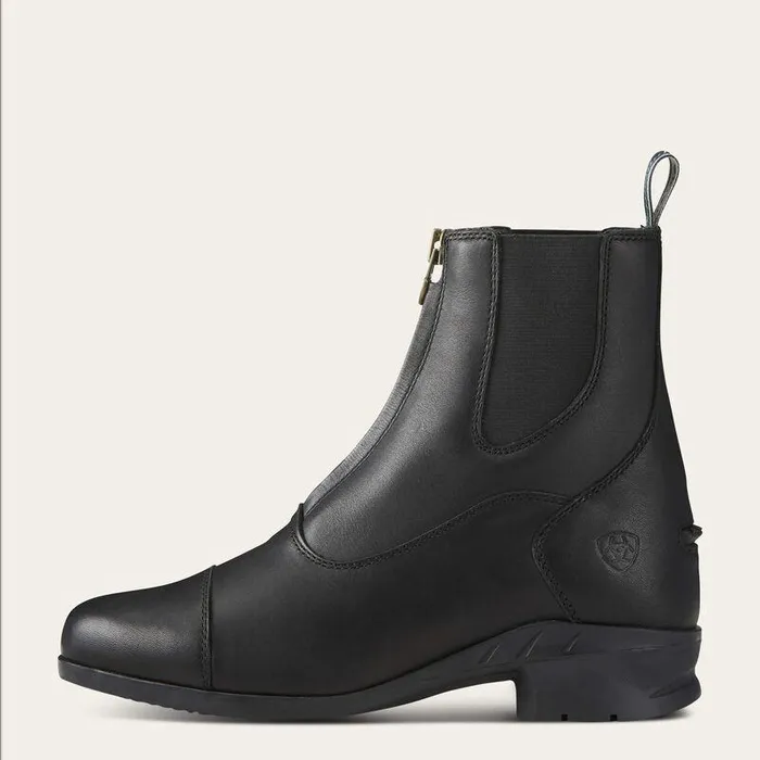 Women English Riding Boots Ariat Heritage IV Zip Paddock Boot Black