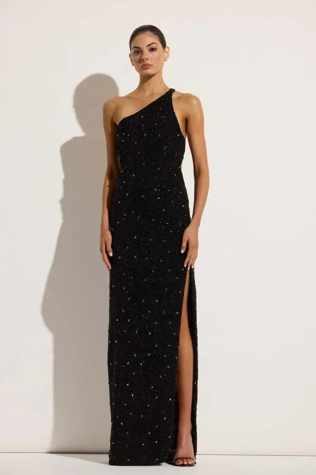Women Evening Dresses Rachel Gilbert Kaito Gown Black Women Evening Dresses Rachel Gilbert Kaito Gown Black