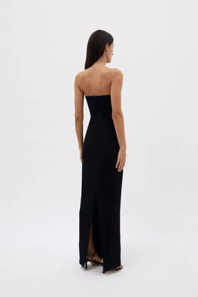 Women Evening Dresses Rachel Gilbert Lukas Gown In Black