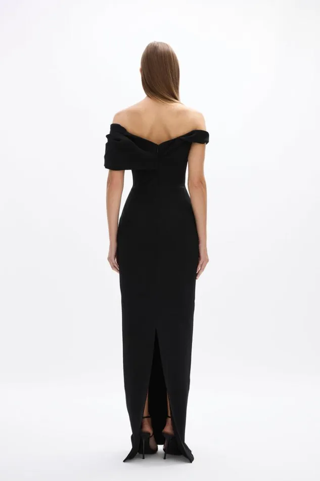 Women Evening Dresses Rachel Gilbert Mattie Gown Black