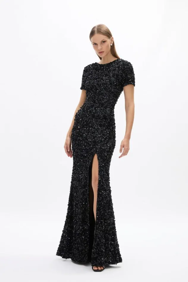 Women Evening Dresses Rachel Gilbert Nixie Gown Black Women Evening Dresses Rachel Gilbert Nixie Gown Black
